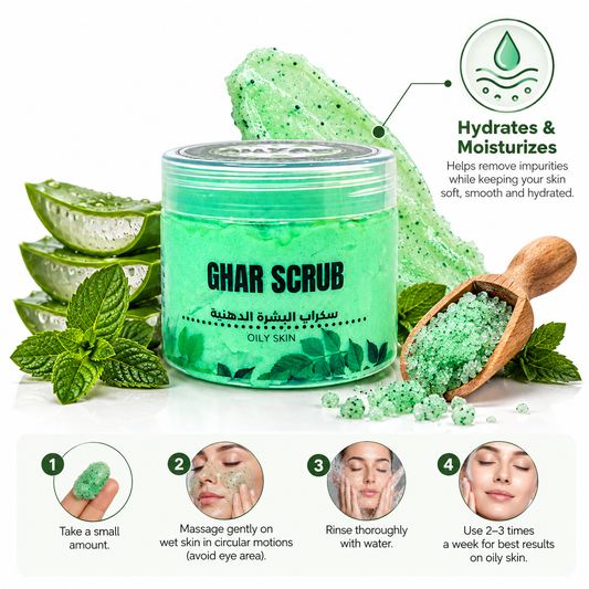 Facial Ghar Scrub - for Oily skin