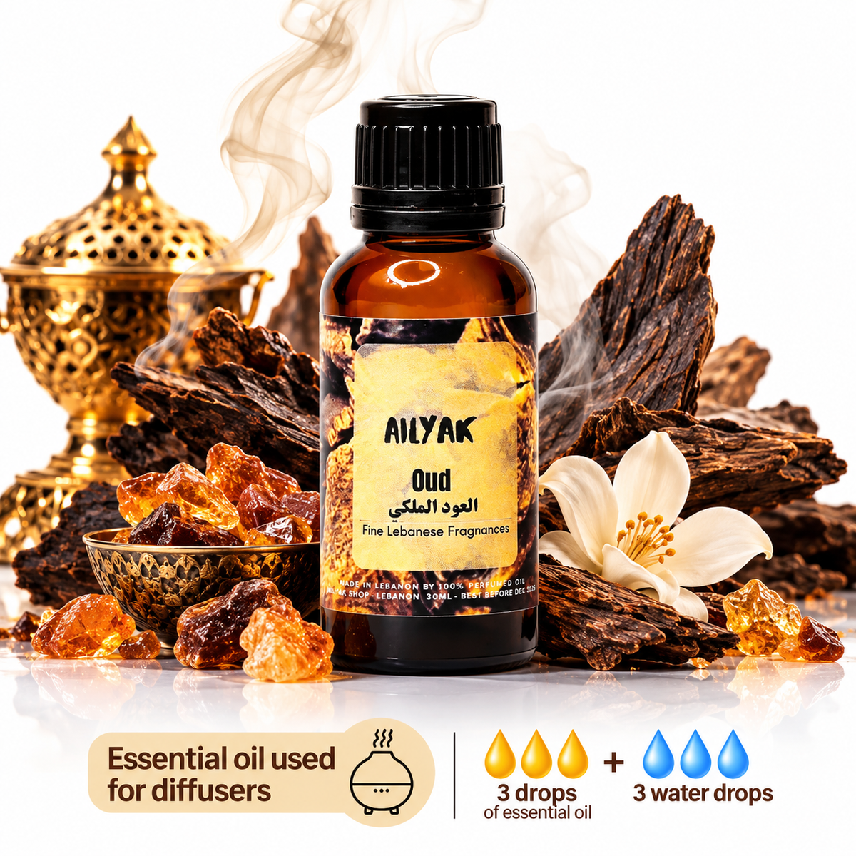 Oud malaki fragrance Oil