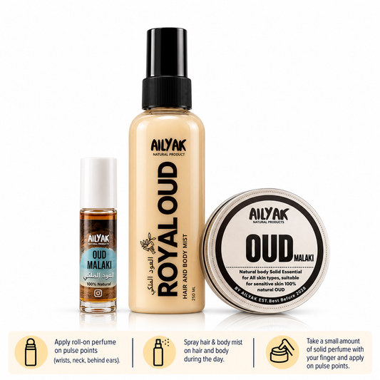 Oud malaki luxury Set العود الملكي