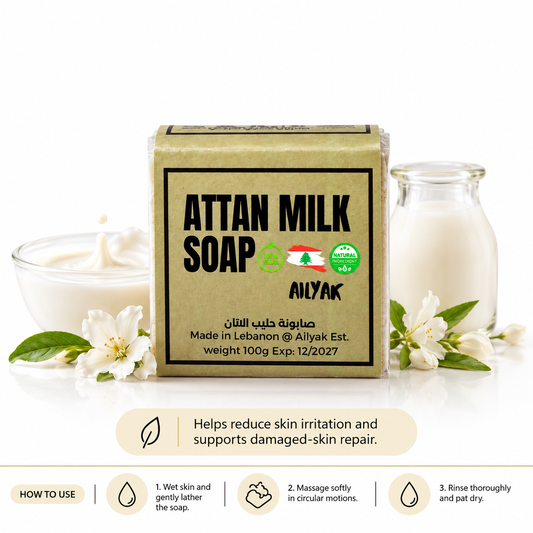 Attan Milk Soap-حليب انثى الحمار
