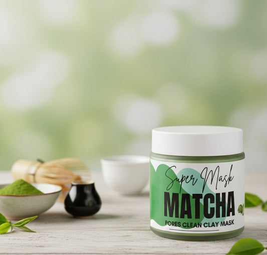 Matcha Clay Mask For Oily to combination SKIn