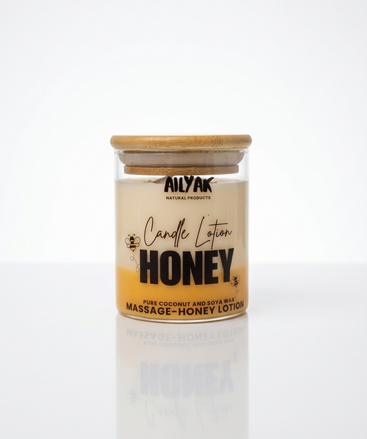 Honey Candle lotion Jar