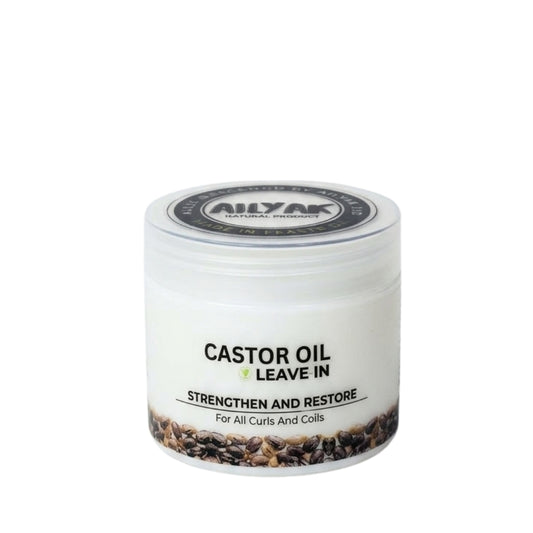 Castor Oil Leave-In for Curly Hair