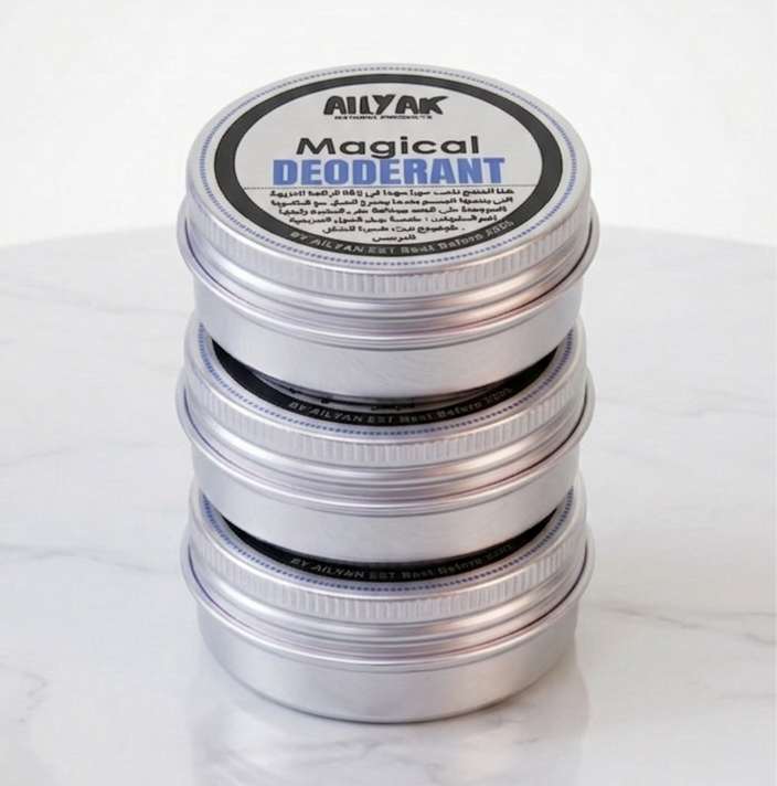 Magical deodorant 3 jars Offer