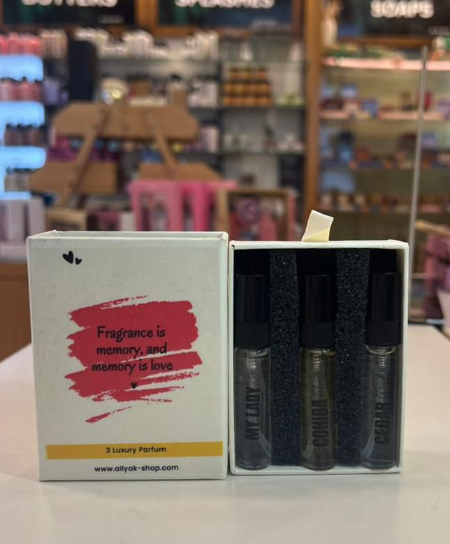 Set 3 Parfum box